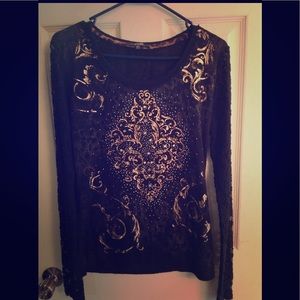 Miss Me long sleeve shirt Size Medium excellent